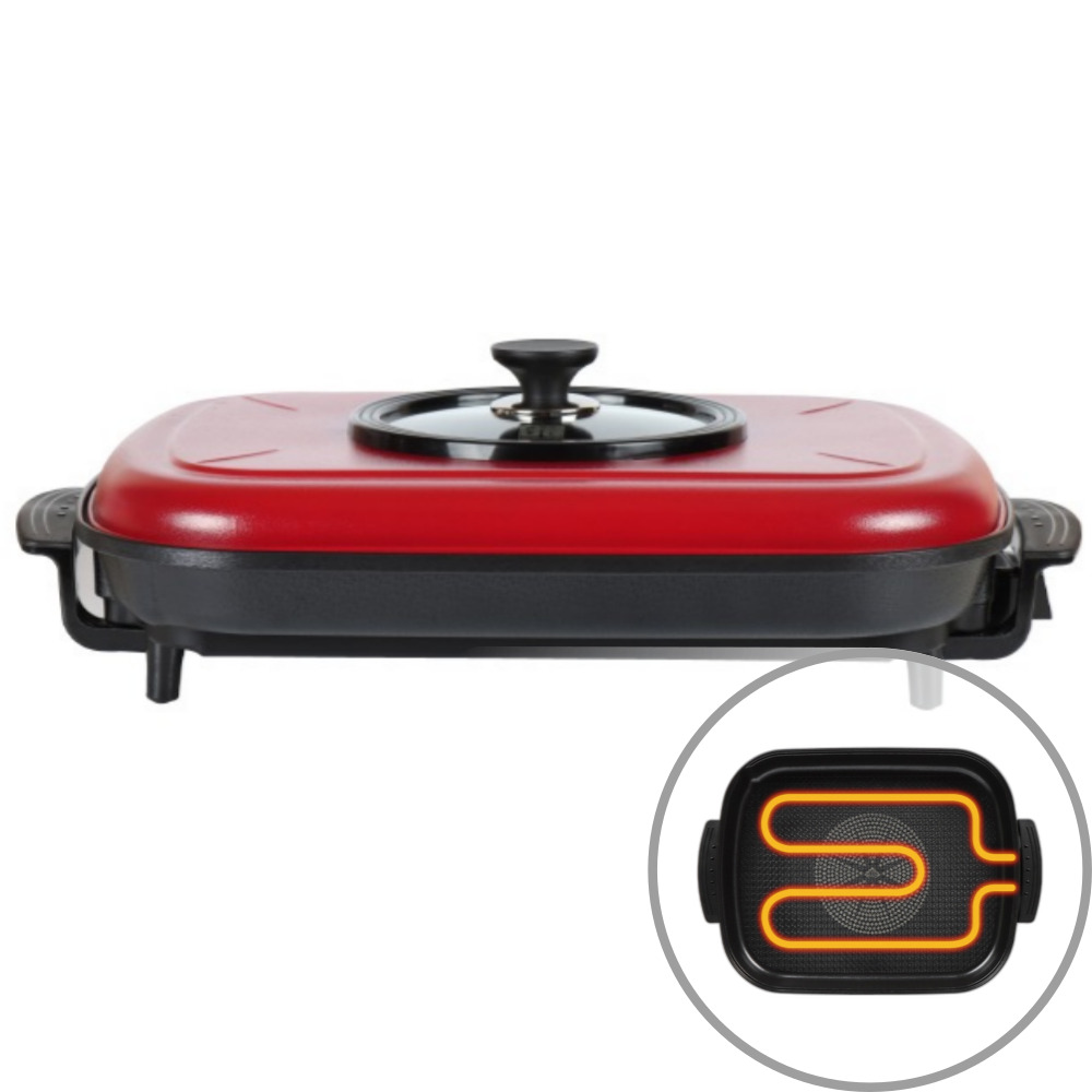 국내최초 m자 열선 몽비오스 국산 다이아몬드 코팅 61cm 대형 사각 프리미엄 잔치팬, DW-1000MOS-R 108,900원