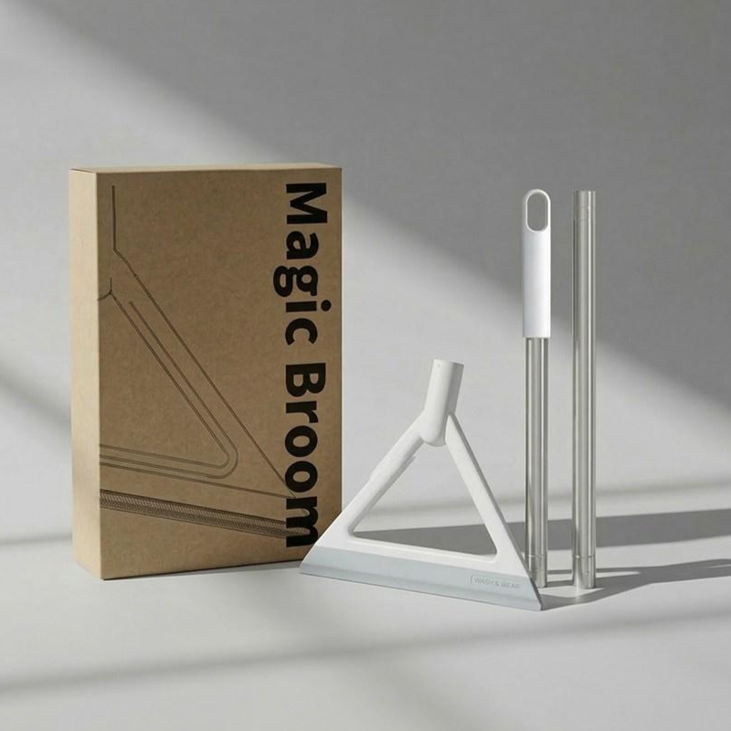 홈프로 다용도 실리콘 매직 빗자루 물기제거 스퀴지, 화이트, 1개 8,900원