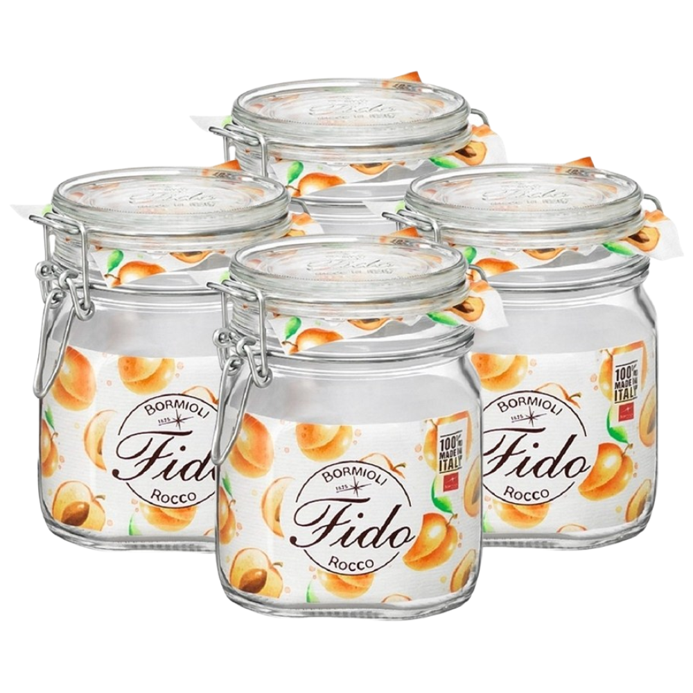 보르미올리 피도 밀폐유리병 750ml 4개, 4개 18,200원