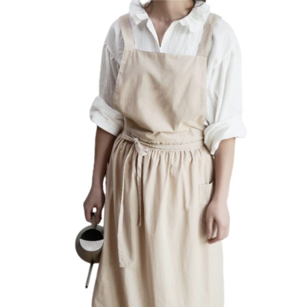 센스팟 프로방스 방수린넨 원피스 앞치마 9,640원
