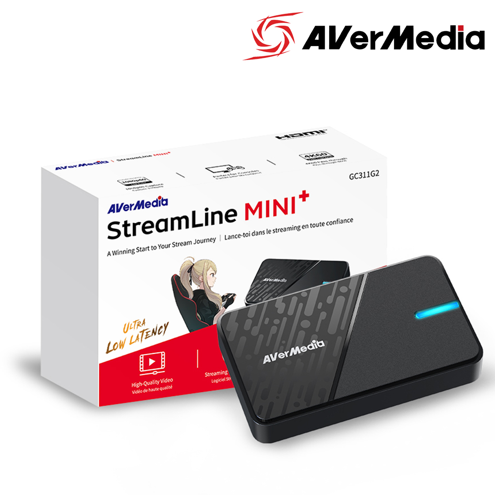 에버미디어 GC311G2 SteamLine Mini+ 외장형 캡쳐보드 129,000원