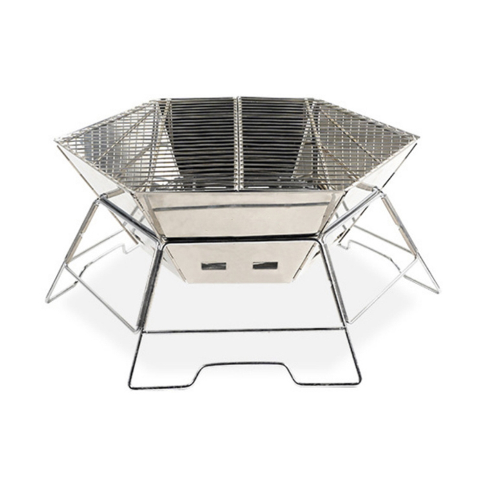 알래스카블랙 접이식 육각 화로대+보관가방, 1개 28,900원