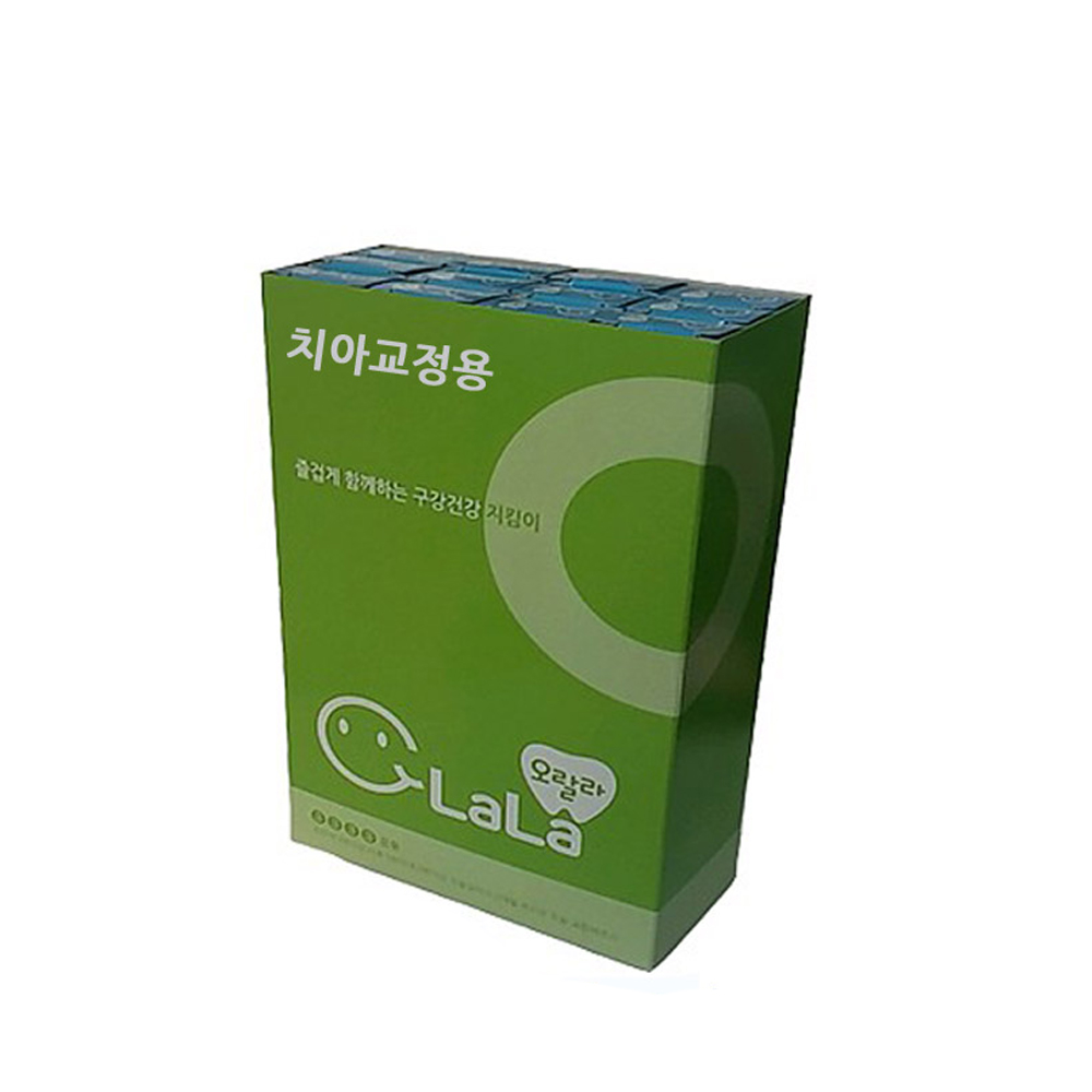 오랄라 교정용칫솔 랜덤발송, 12개입, 1세트 17,500원