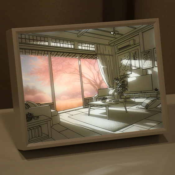 라인트 선샤인 LED 그림 액자 무드등 조명 29,800원