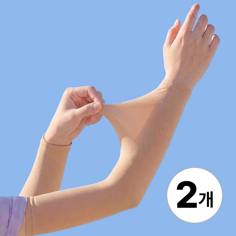 베일리화이트 시즌2 비교불가 쿨링업 팔토시 2P x 2세트 UV 자외선차단 골프 살색 쿨토시, 스킨, 2개 19,800원