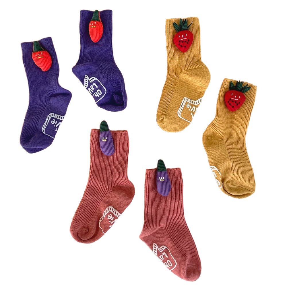 오라비 아동복 냠냠 인형 양말 세트 시즌2 아기옷 커플룩 유아양말 아동니삭스 23,500원