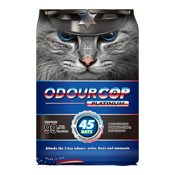 1+1 오더캅 플래티넘 고양이모래 먼지없는 벤토나이트모래 무향 언씬티드 9.5kg 5개 247,500원