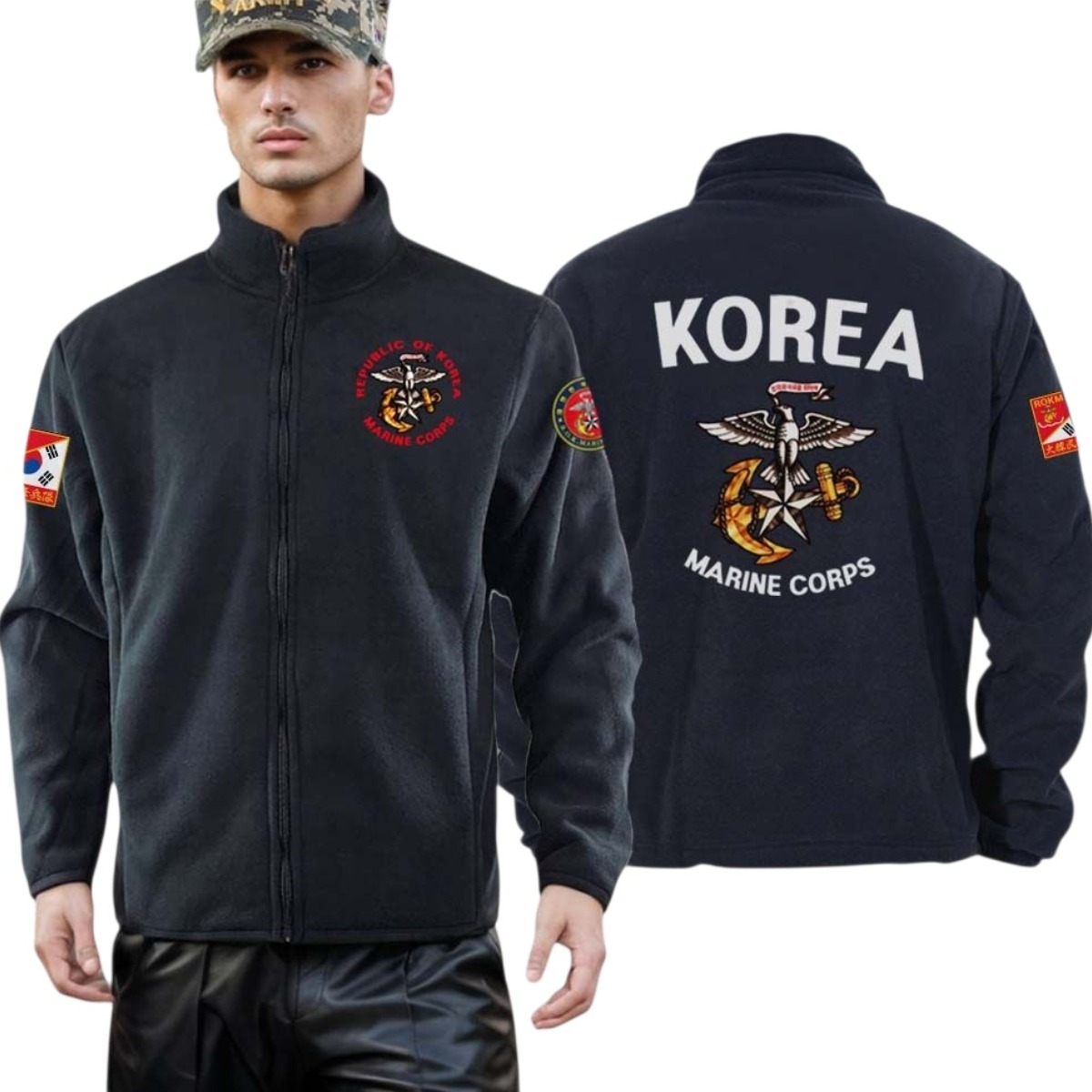 로카 해병대 기모후리스 ROKMC 후리스자켓 VER.1 42,000원