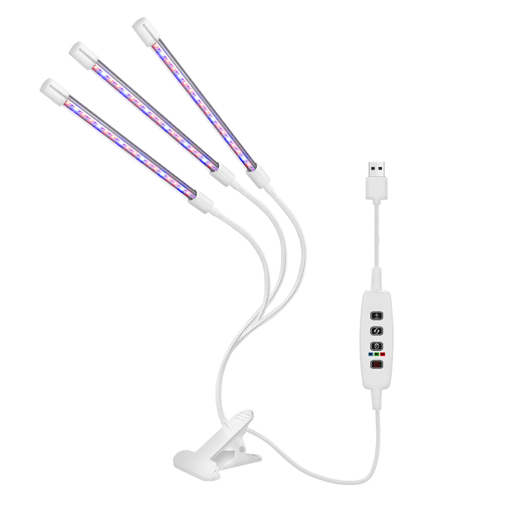 루아즈 LED 식물 성장 생장등 조명 화이트바디 3컬러 18W 3헤드 13,120원