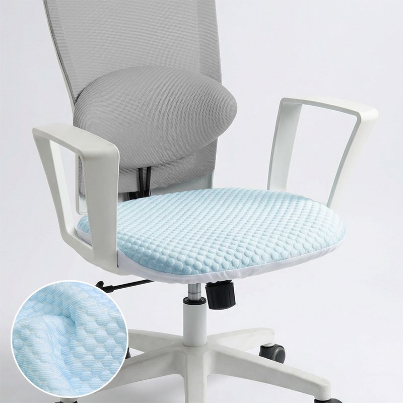 만자천홍 냉감 스판 의자커버, 1개, 도트-블루 10,400원