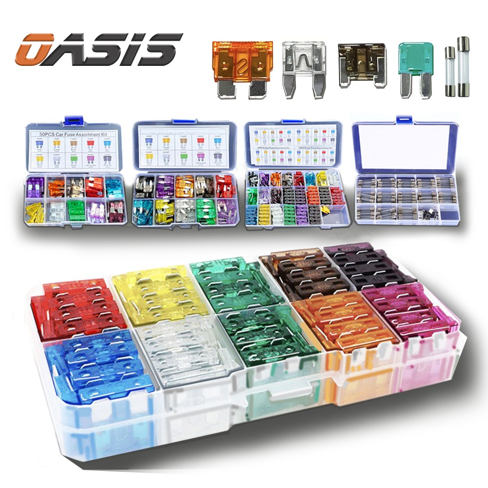 카퓨즈 휴즈세트 모듬 ATO 대형/소형/LP미니 2A-35A 자동차 예비 비상용 전규격 7,500원