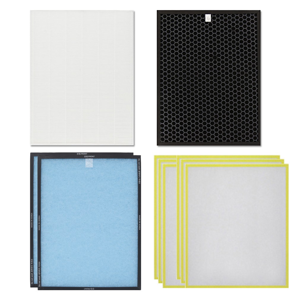 H13등급 코웨이APM-1011YH 1010DH 공기청정기 필터 호환용, 헤파1+탈취1+미디엄2+부직포6, 1개 25,890원