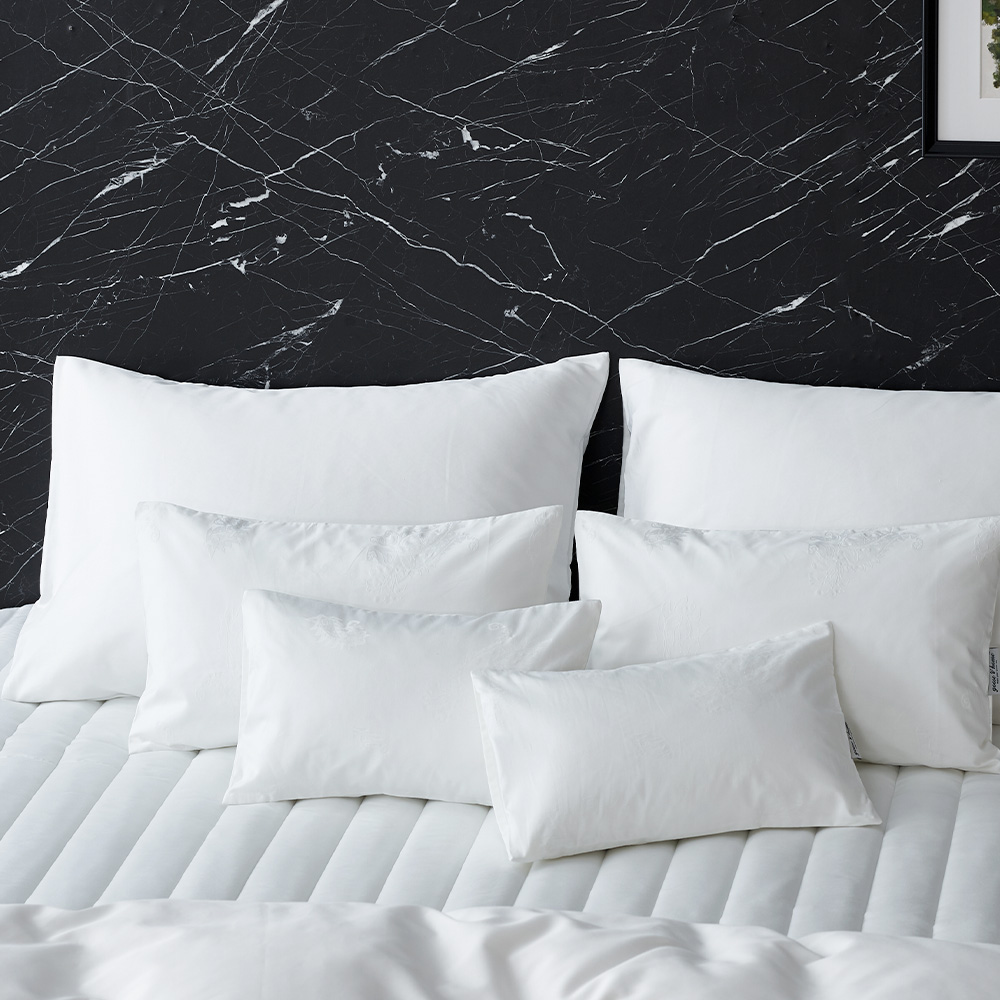 구스온 딥슬립 구스 호텔 단단한 목 베개 200g, 화이트, 1개 25,050원