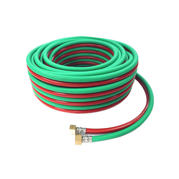 PVC 쌍줄 산소호스 8mm x10M롤 용접용호스 쌍줄호스, 1개 40,850원