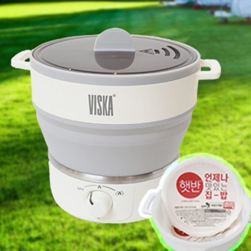 변색없는 전기포트 접이식 햇반 분유포트 캠핑용 여행용 지티스 36,500원