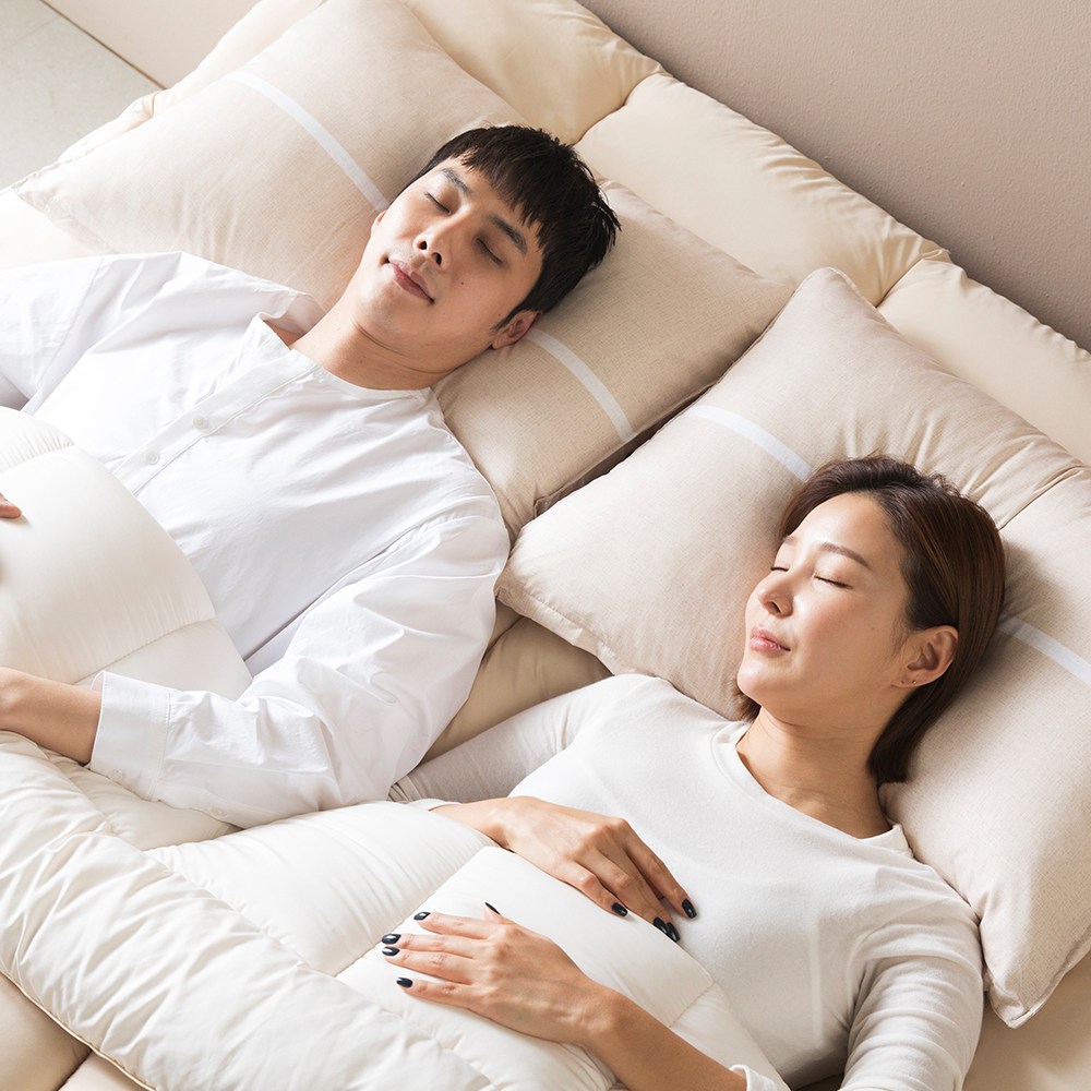 홈랩 겨울 차렵이불 알러지케어 포그니 기절이불 토퍼 베개세트 129,900원