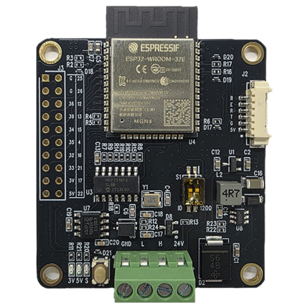 ESP32 CLASSIC FD-CAN 개발보드, 1개, 24V 내장안테나 단품 82,000원