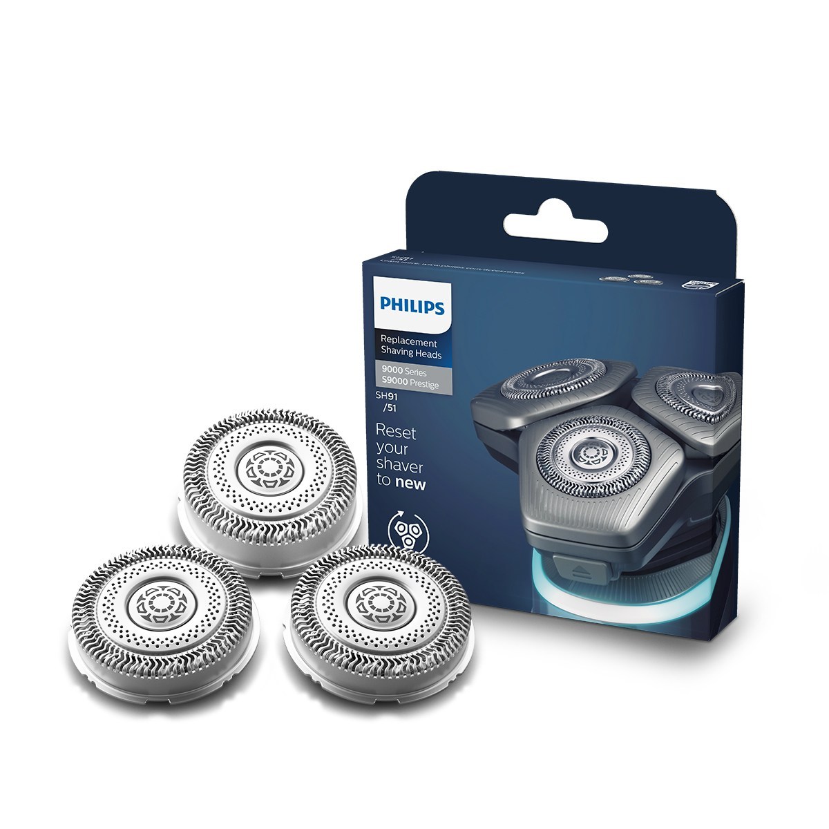 필립스 SkinIQ S9000 교체용 면도날, sh91/51, 단일색상, 1개 58,000원