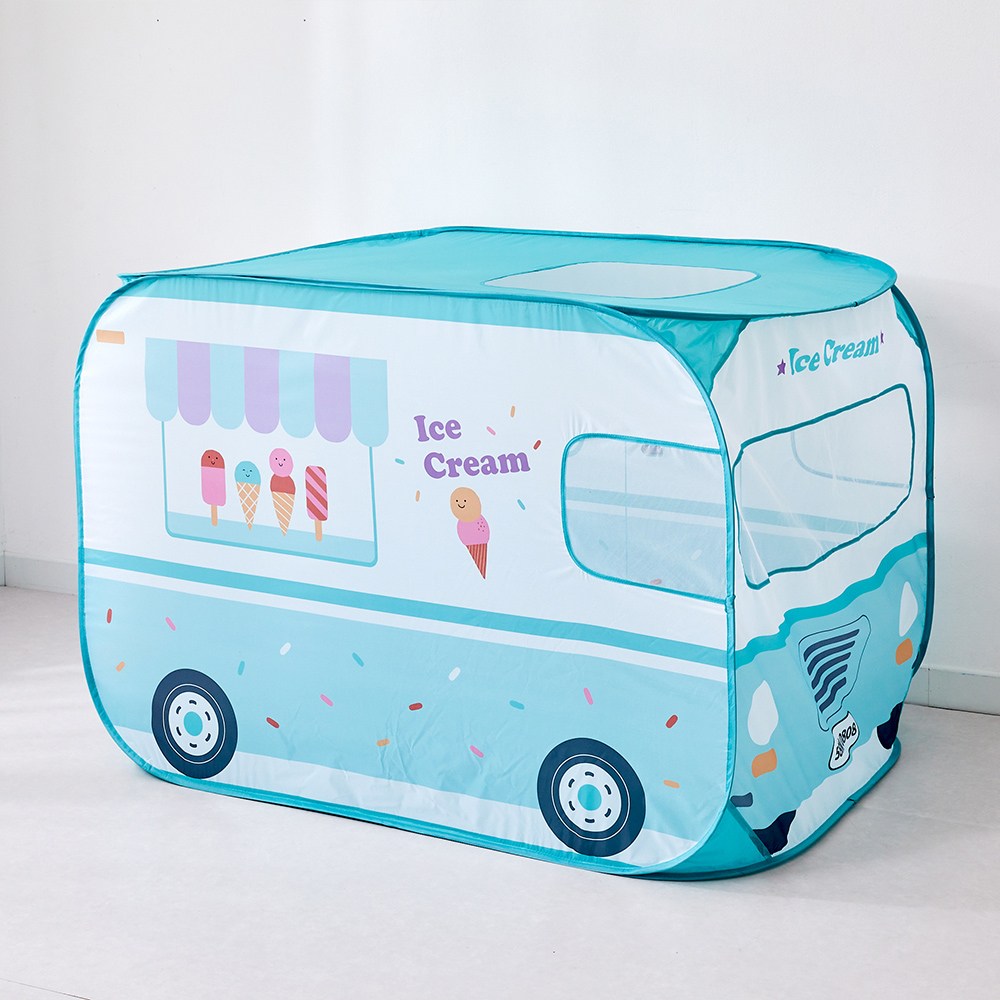 [모던하우스] 키즈 아이스크림트럭 대형 텐트 142x100x100cm, 1개 39,900원
