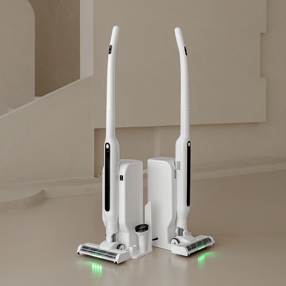 [신상품] 클래파 초경량 자동먼지비움 BLDC 무선 청소기 + 먼지봉투 5장 + 물걸레 키트 168,000원