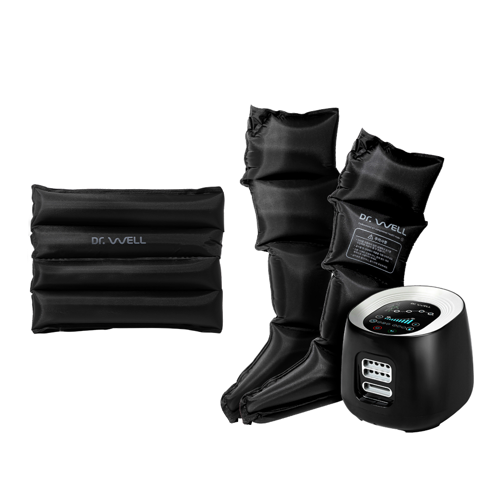 닥터웰 에어웰 공기압 다리 허리 안마 마사지기 세트 155,400원