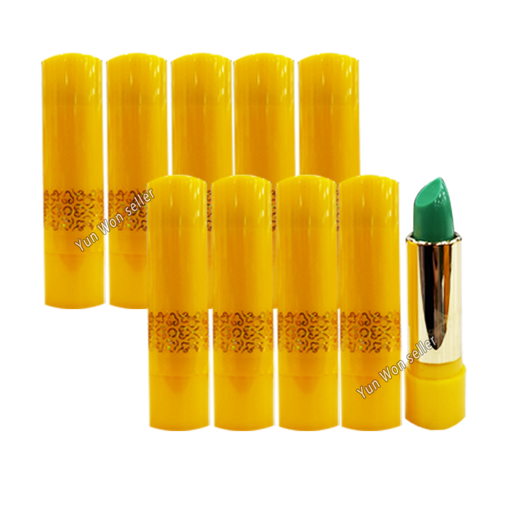 GJ가짐 피펄 변색립스틱No.108-3.2g (10개)무료배송  반전립스틱 초록립스틱 11,830원