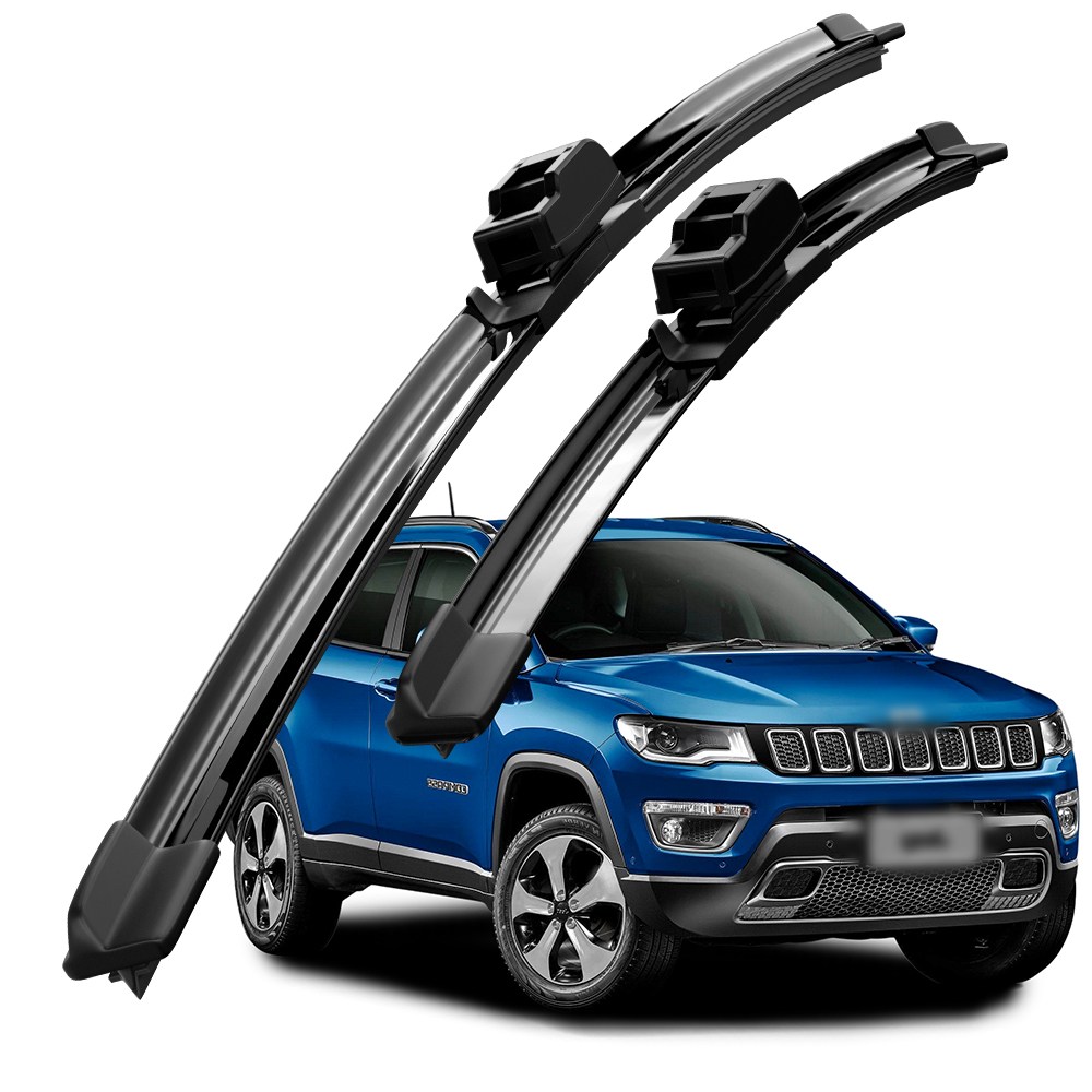 호환 지프 컴패스/올뉴 컴패스(MP)2016-2025 와이퍼 초발수 저소음 자국 없음 호환용 전면 와이퍼 블레이드 2종 세트, 컴패스/올뉴 컴패스(MP)2016-2025 28,600원