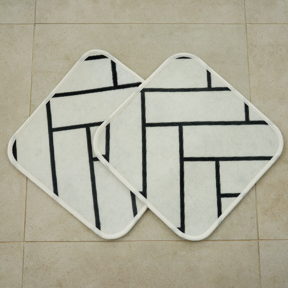 인룸 3D 헤링본 에어매쉬 방석 2p, 아이보리 13,070원