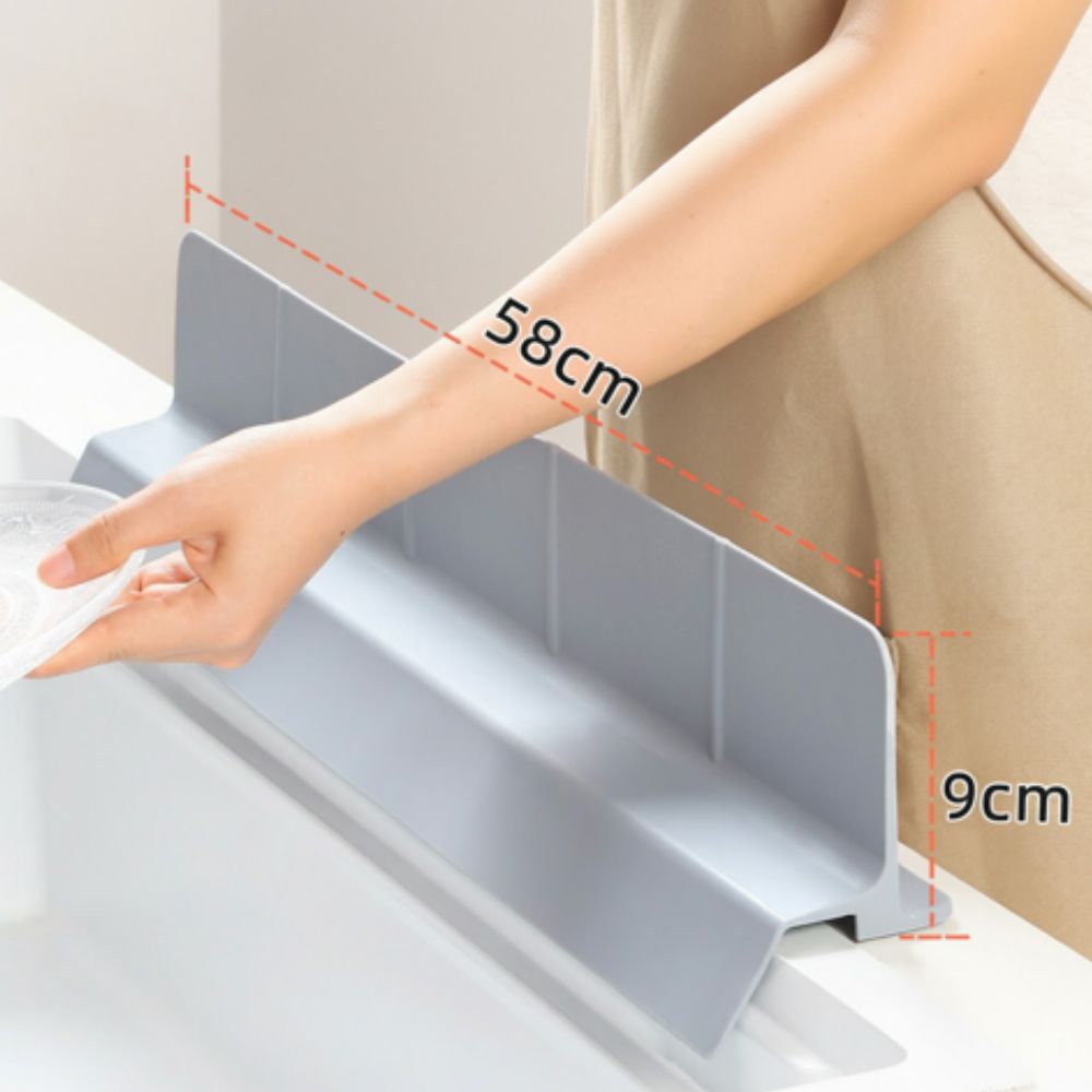 흡착식 처마형 싱크대 물막이, 2개, 그레이 30,500원