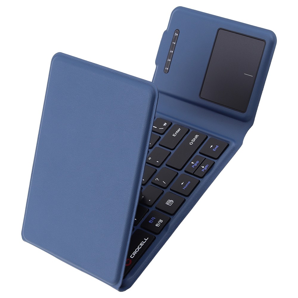 크로셀 C-Flip Indigo 인디고 3단 접이식 블루투스 키보드 터치패드 42,800원