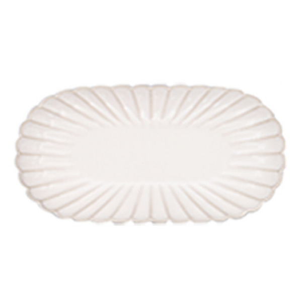 메이크유어홈 물결 도자기예쁜 접시 홈식기, 1개, 웨이브 10,900원