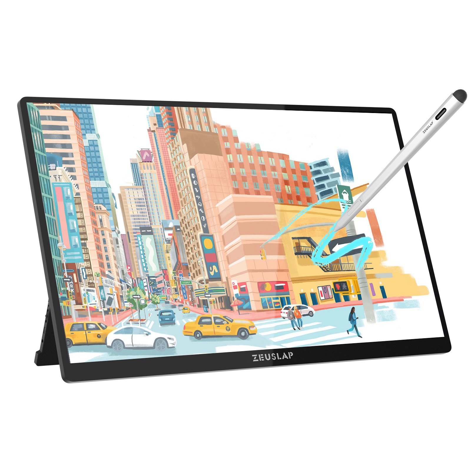 ZEUSLAP 16inch 120Hz 휴대폰 노트북 PC 스위치 PS5 Xbox 용 초경량 모니터, P16 MAX PRO, 35.9cm 379,000원