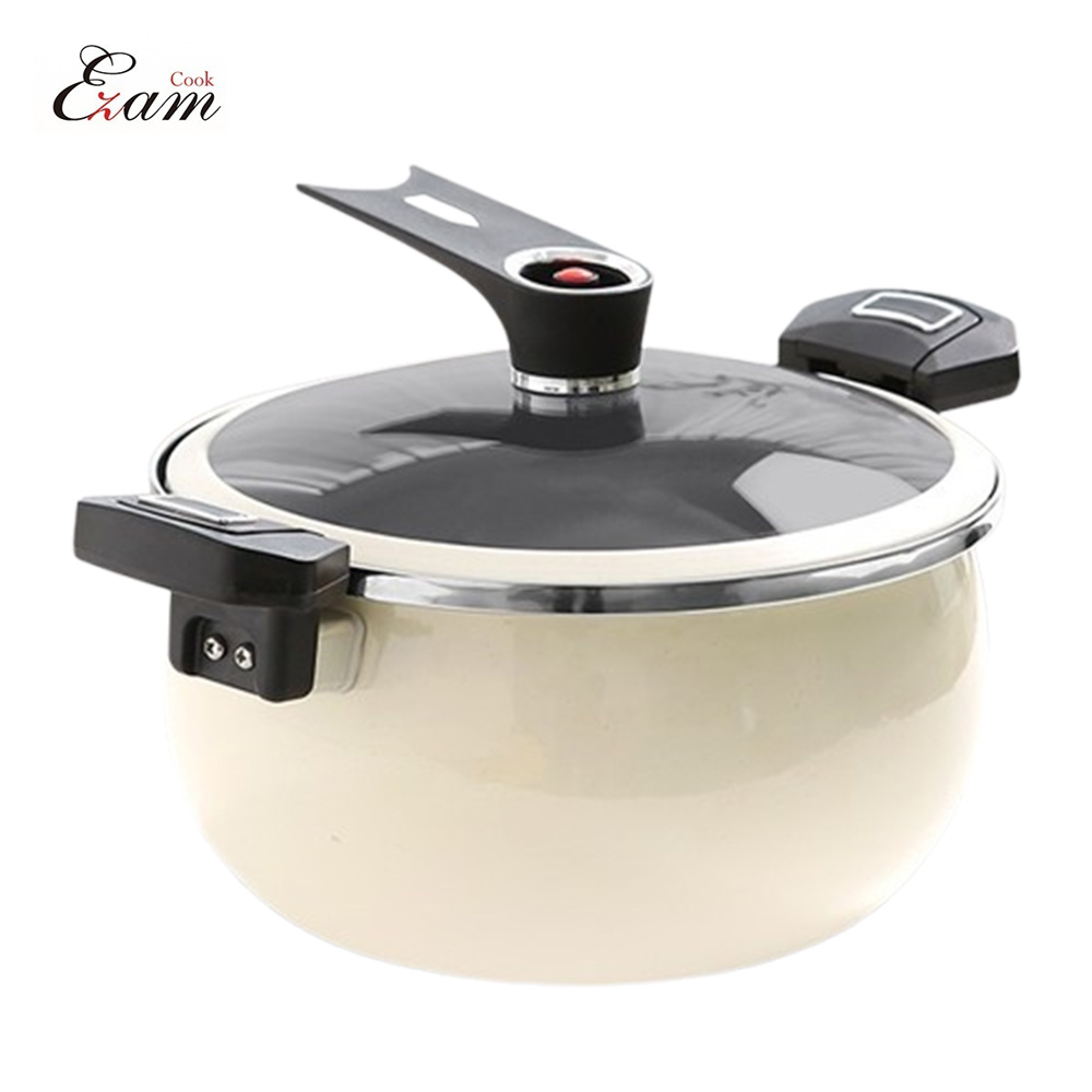 이잼쿡 시그니처 저압 진공냄비 5L 모든열원 사용가능 세라믹코팅 압력냄비, 1개 69,000원