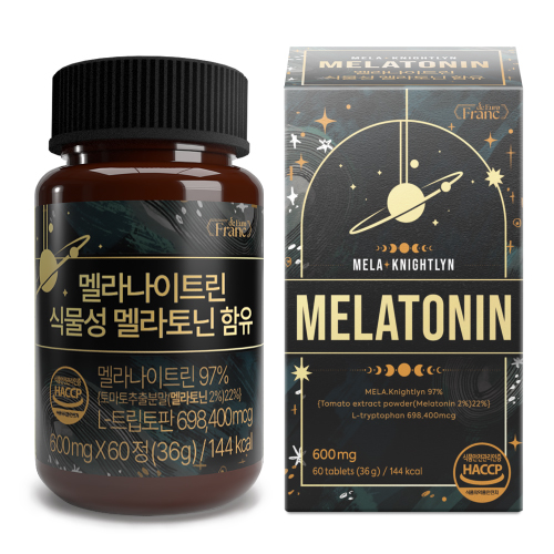 프랑드유로 멜라나이트린 97% 식물성 멜라토닌 함유, 1개, 60정 35,000원