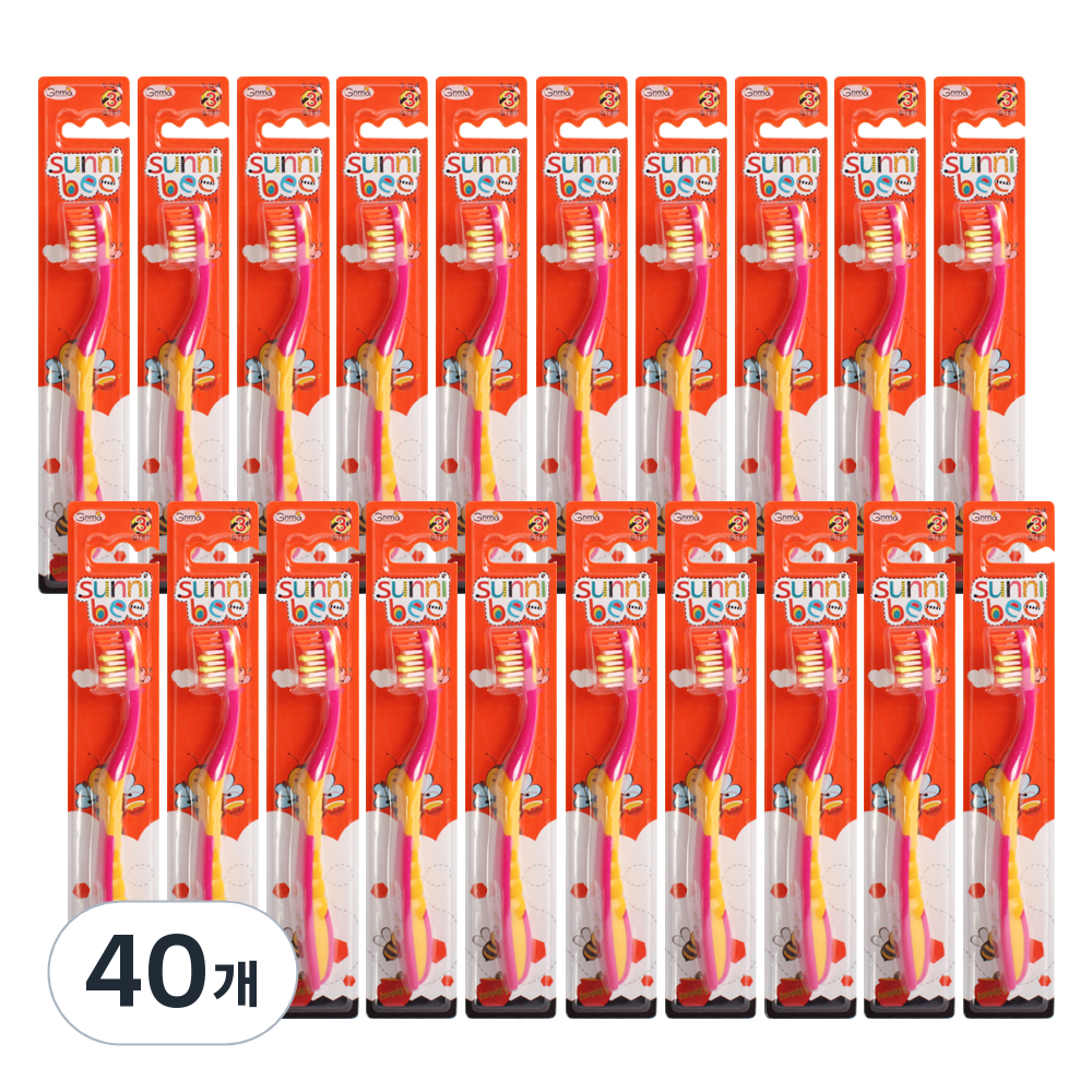 지앤마 써니비 여아용 3단계 유아칫솔 14,170원