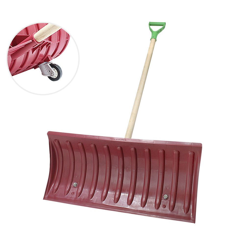 월드그린 넉가래 제설도구 용품 넉가래 눈청소 눈삽 바퀴넉가래 살포기 눈 빗자루 28,020원