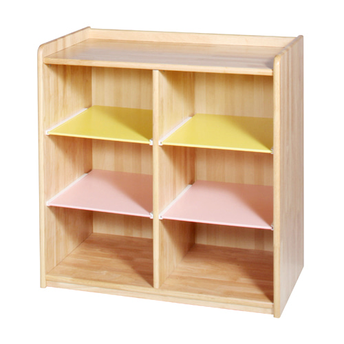 유아 어린이집 유치원정리장 칼라 세로 6인 사물함 266,900원