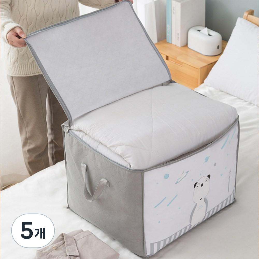 이불보관함 이불가방 수납정리 패브릭리빙박스, 5개 47,990원