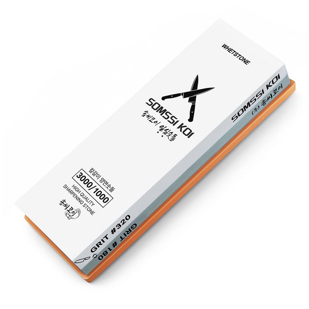 솜씨코이 일심 양면 숫돌 1000방 3000방 중벌 마감용, 1개 30,500원