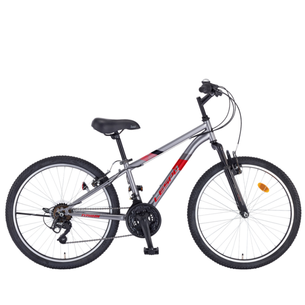 2025 삼천리 레스포 24 태풍SF 자전거 초등학생 중학생 주니어 입문용 MTB자전거, 다크 실버 (90% 조립), 1개, 159cm 269,000원