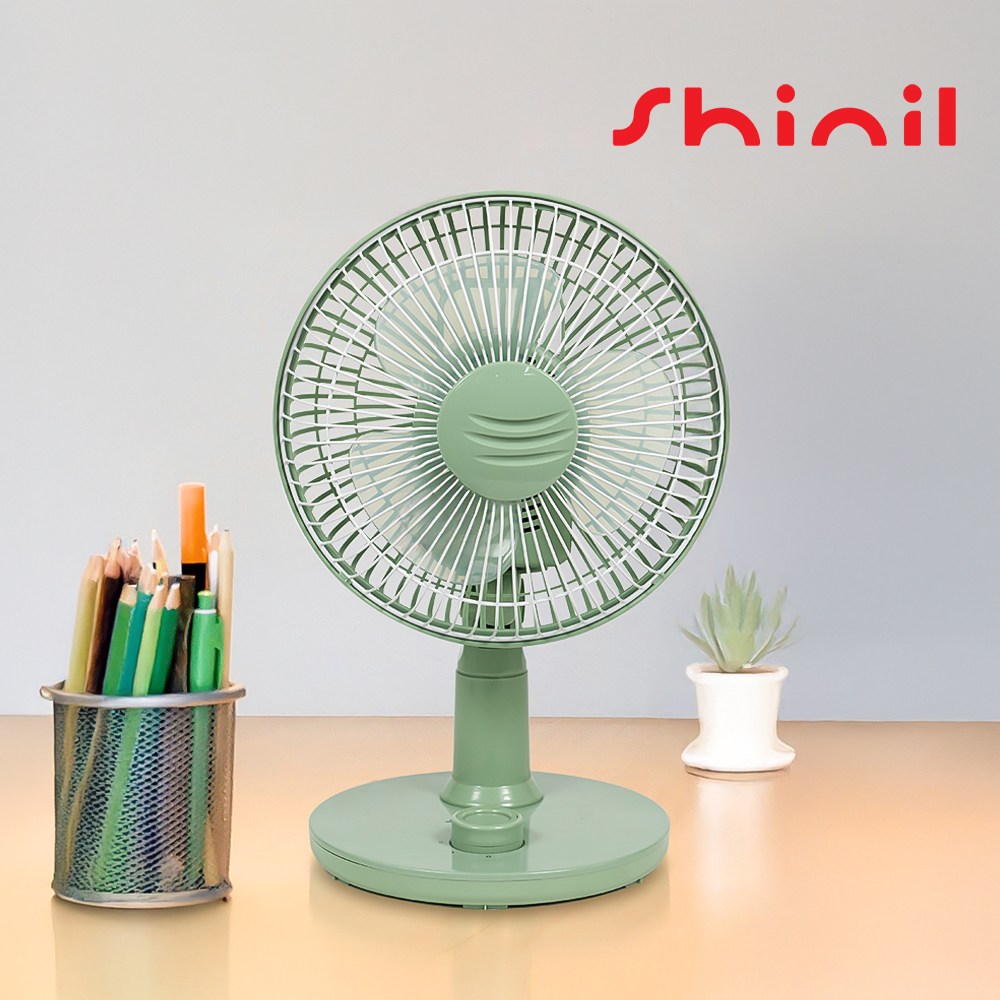 [국내생산] 신일 가정용 14인치 좌식 스탠드 선풍기 4엽날개 3단 35cm, 그린, SIF_BD06KPDW 40,900원