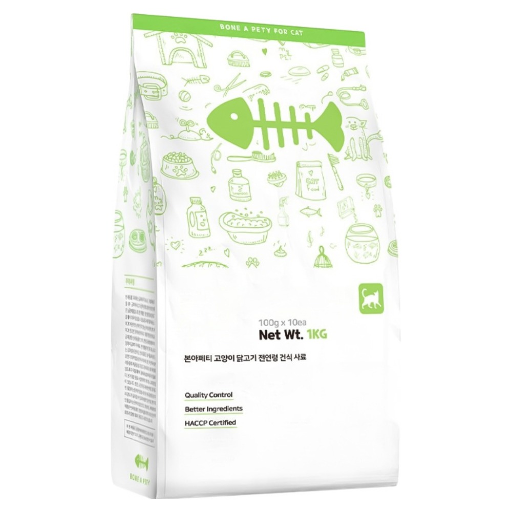 본아페티 고양이 기능성 사료, 면역/항산화, 1kg, 1개 22,800원