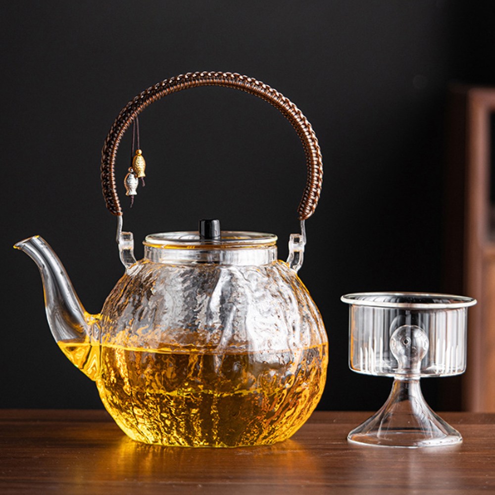 [로하티] 차앤 센스 내열유리 차주전자(1.3L) 티팟, 상세페이지 참조 65,990원