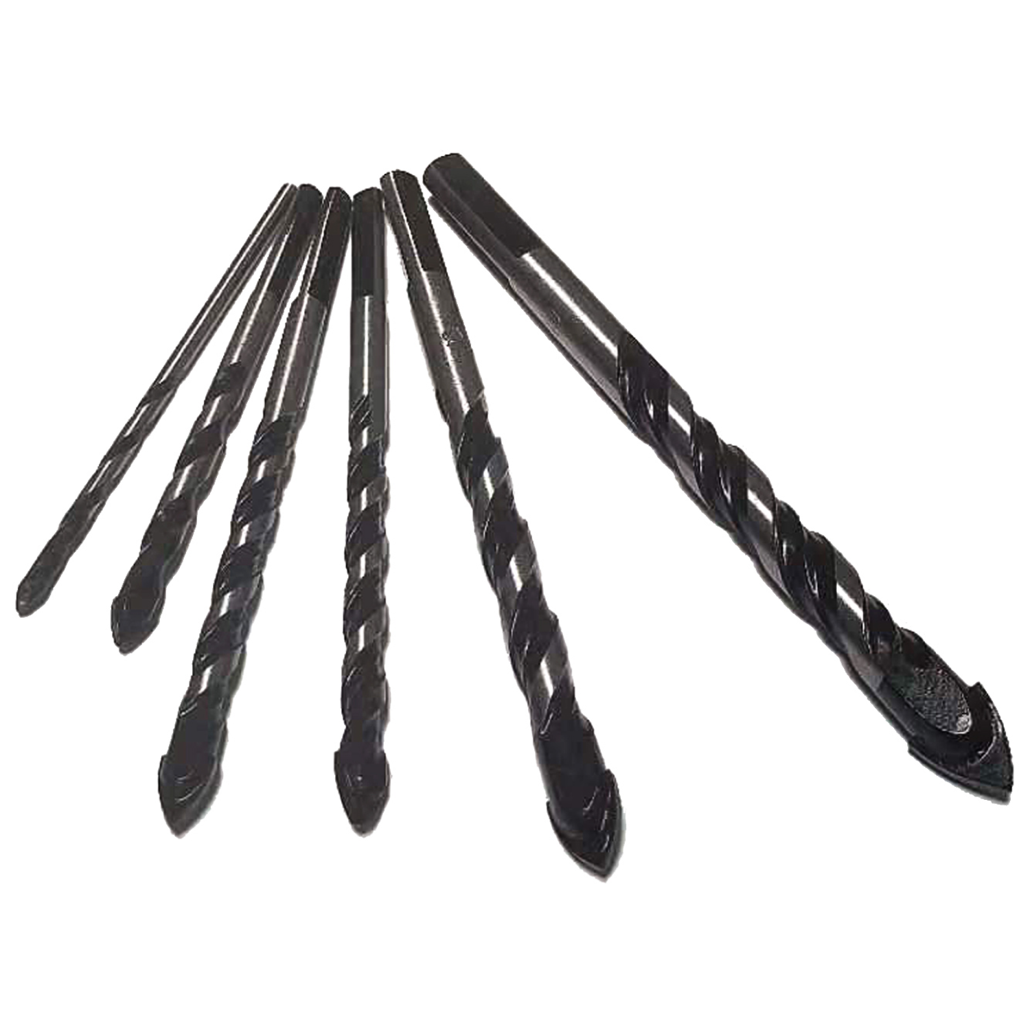 드릴비트 콘크리트기리 타일기리 충전햄머드릴날 목재 유리 대리석 도자기 항아리 플라스틱 아크릴 만능타공드릴비트6종세트, 1세트 11,900원