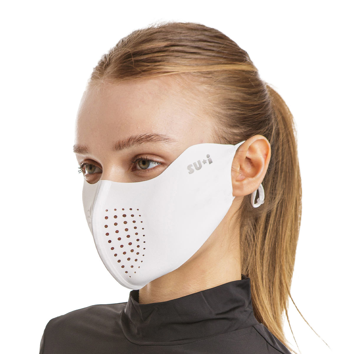 수이골프 X시리즈 X1 라이트 여름용 UV 자외선 차단 스포츠 마스크 골프 등산 러닝 얼굴햇빛가리개 국내생산, 화이트, 1개 17,000원