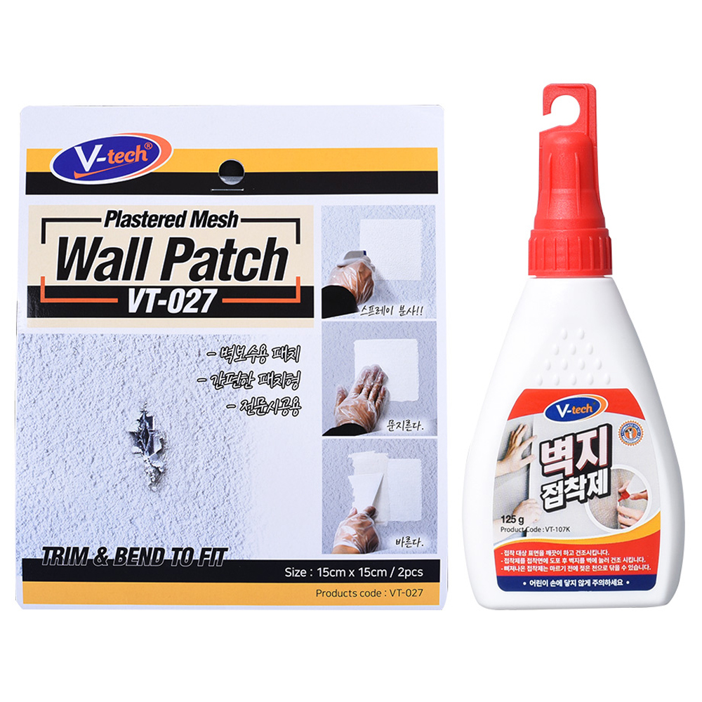 Vtech 월패치 + 벽지접착제 세트, 1세트 7,200원