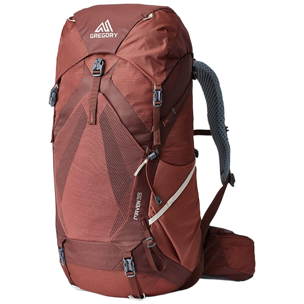 그레고리 메이븐 35 백팩 여성용 등산 트레킹 배낭 (레인커버 증정), ROSEWOOD RED 313,650원