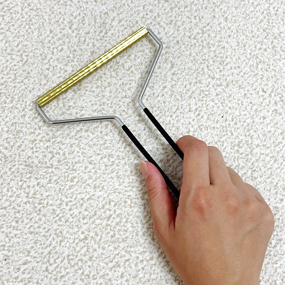 돌돌이 털청소 브러시 카펫 러그 청소빗, 혼합색상, 1개 4,800원