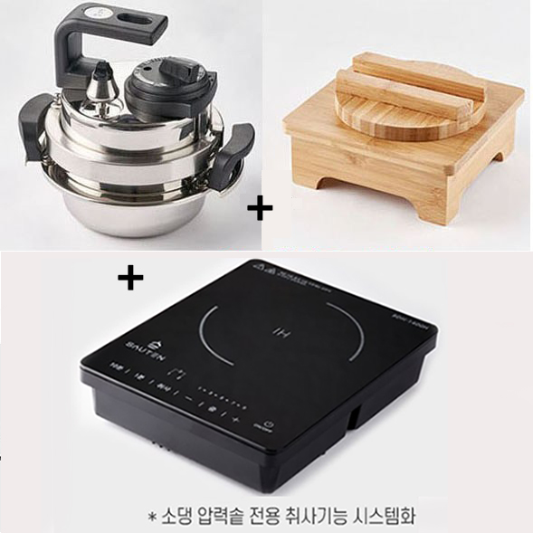 소댕 미니밥솥 미니압력밥솥 압력밥솥 인덕션 스텐 통3중 164,000원