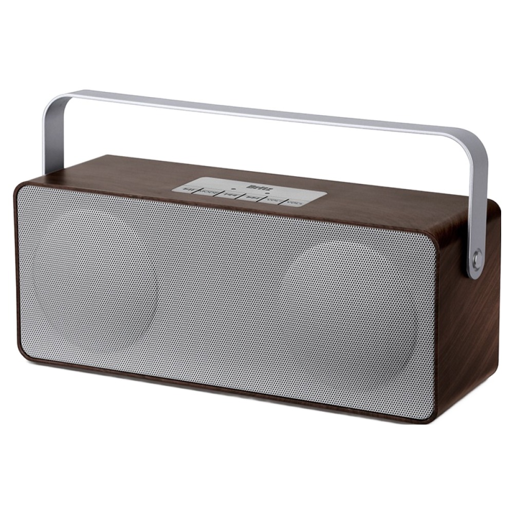 브리츠 포터블 블루투스 스피커, BZ-NQ26, 메탈우드 69,000원